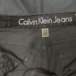 Black Calvin Klein Jeans ultimate skinny